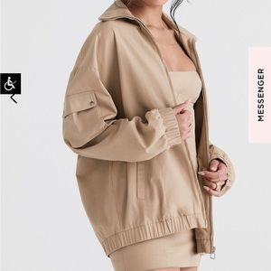 House of CB Cami Oversized Track Jacket